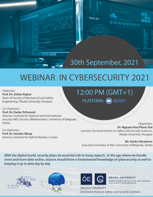 Webinar in Cybersecurity