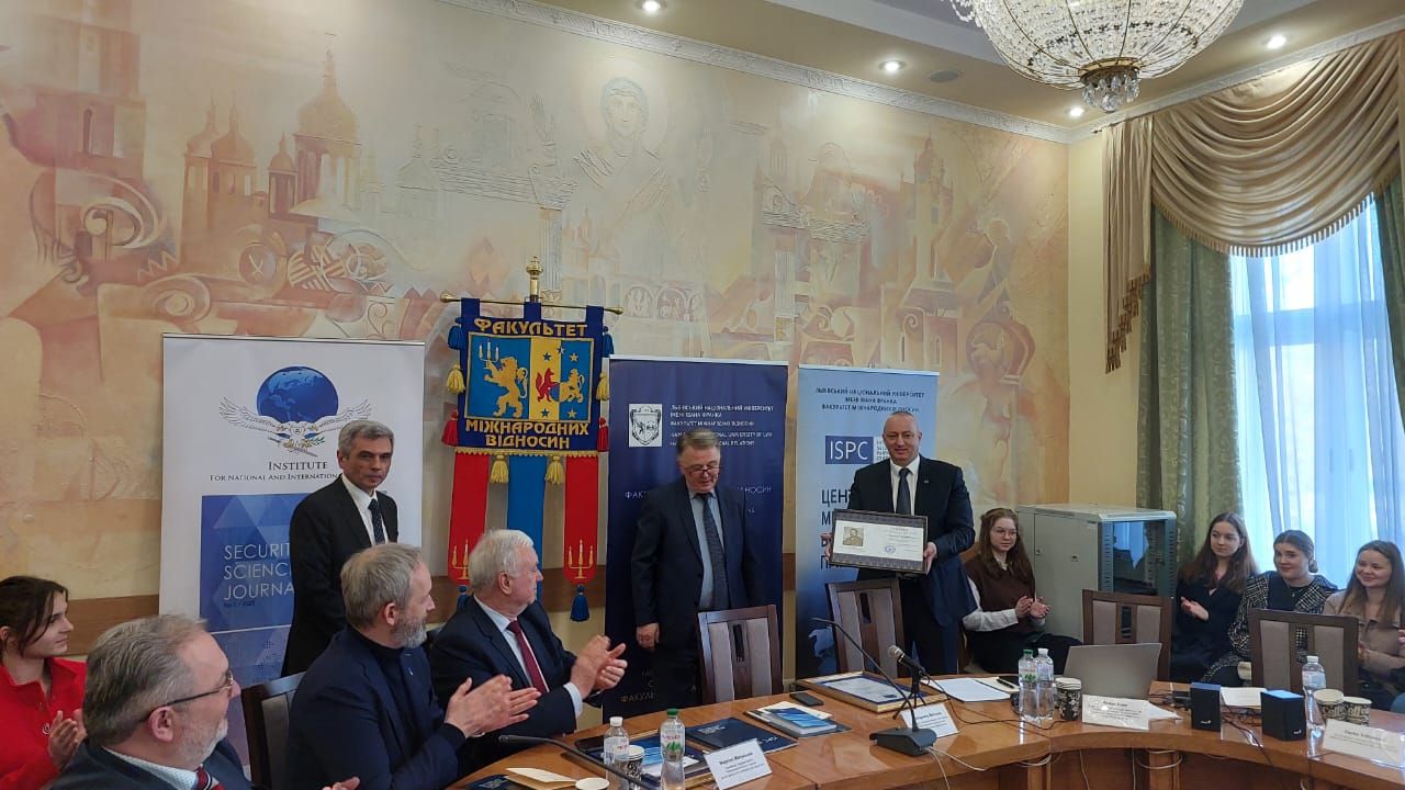 Institute for National and International Security INIS as a co-organizer of the conference in Ukraine-Lviv, “Crisis of the Contemporary International Security System: Ukrainian Formula for Peace”