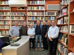 Visit of members of the INIS Institute, Israel Intelligence Center for Heritage and Commemoration (IICC) in Israel